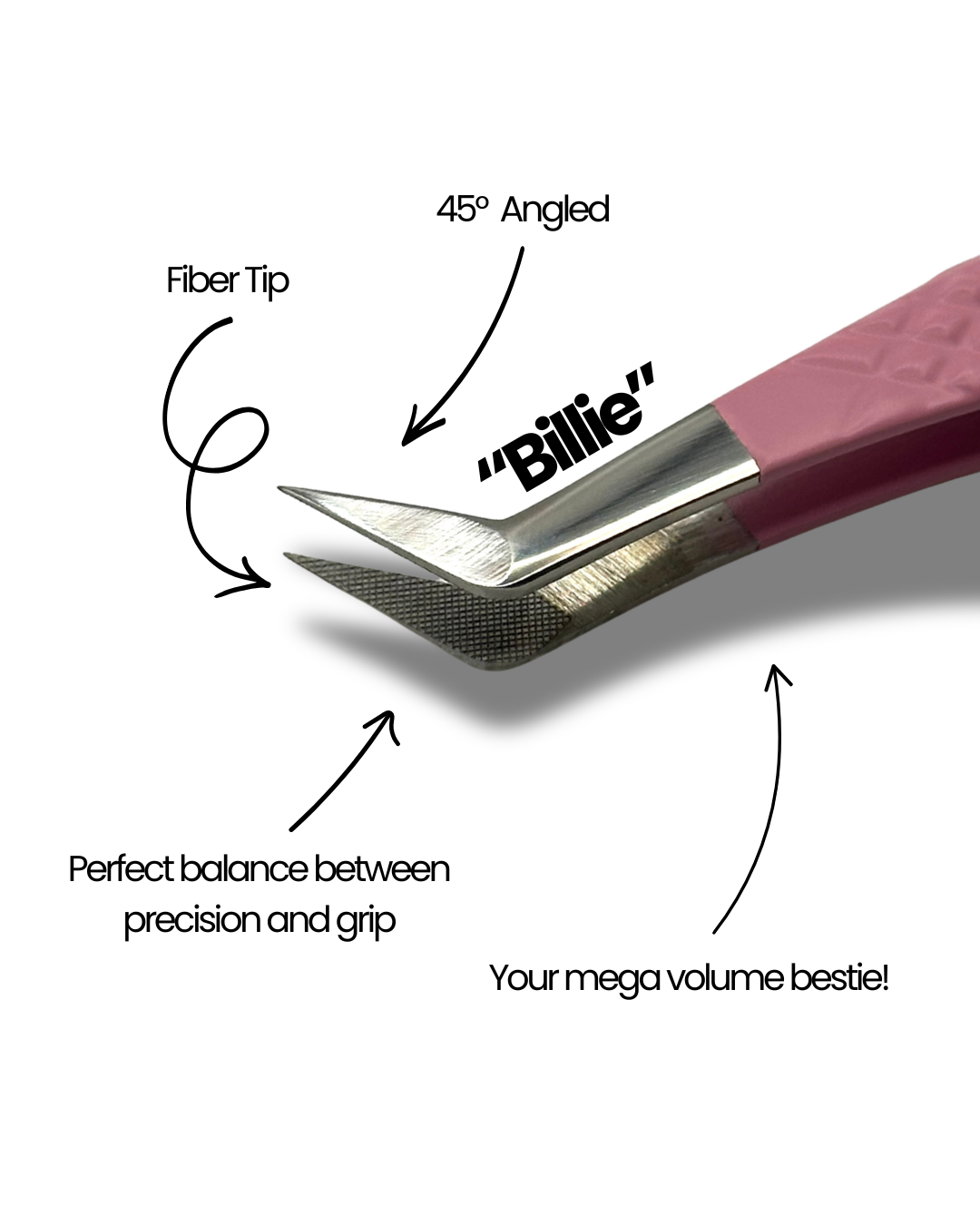 “Billie” Fiber Tip Boot Tweezer