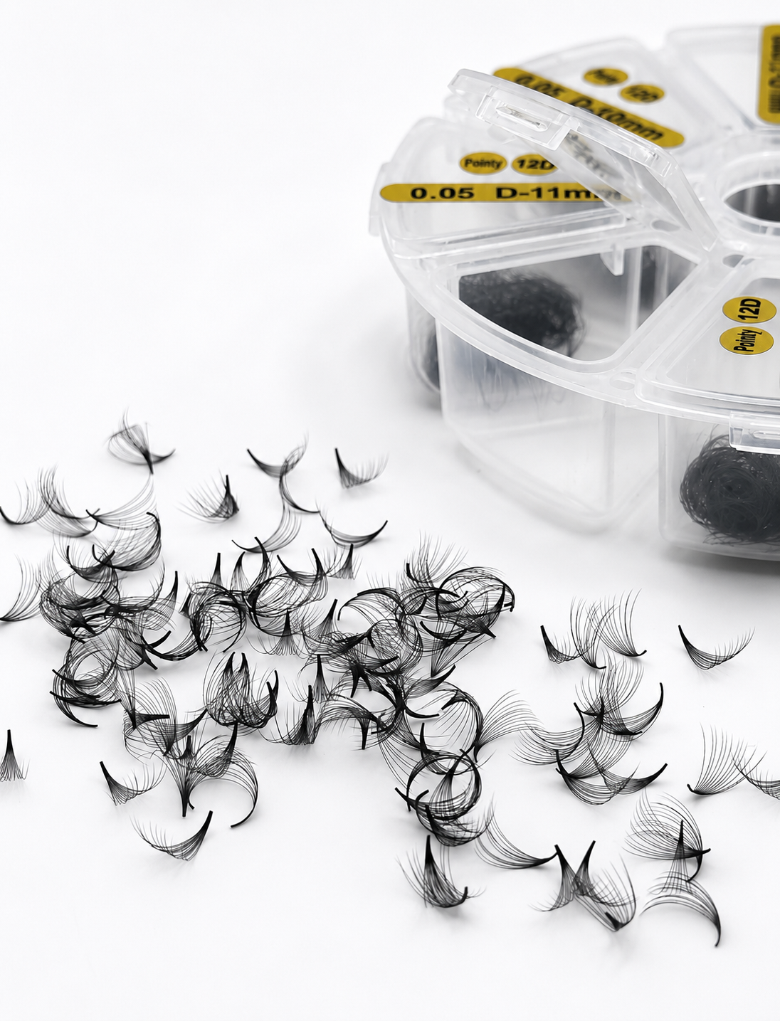12D 0.05 D Curl | Mix 1,000 Fans