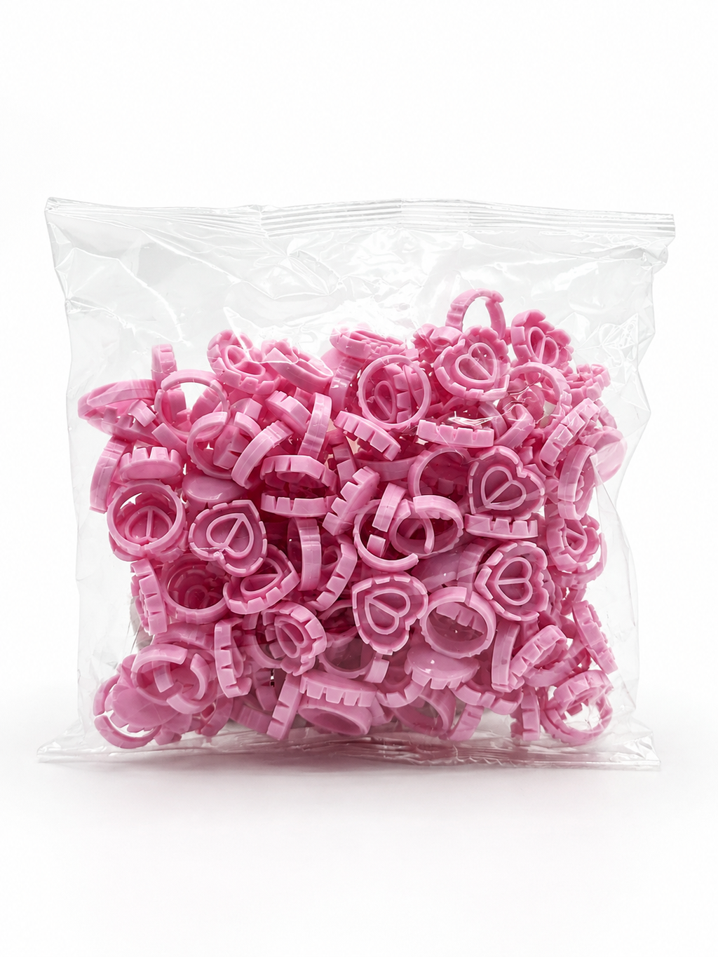 Heart Glue Rings (100 pack)